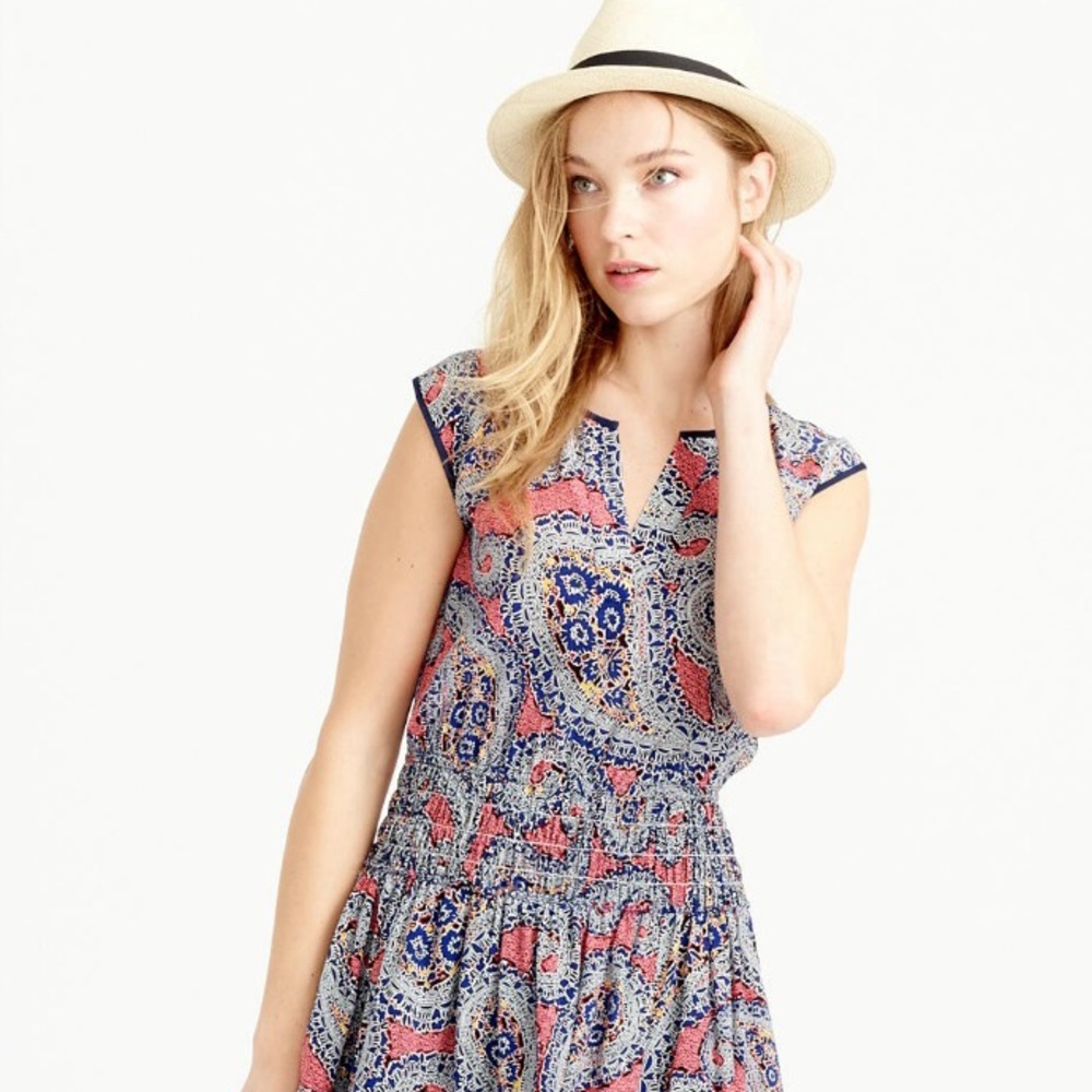 J. Crew fit and flare dress